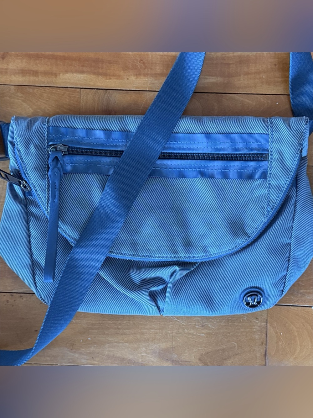 Lululemon All Night Festival Bag 5L Blue Crossbody Bag